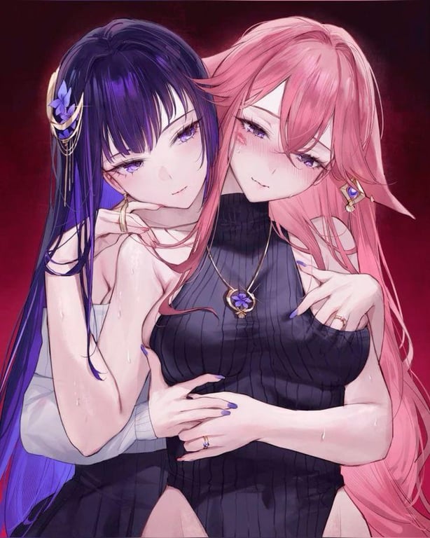 Yae Miko & Raiden Shogun 