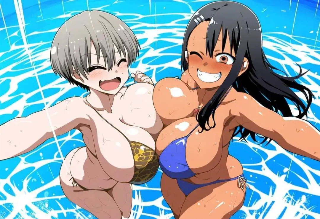 uzaki Hana and Hayase Nagatoro
